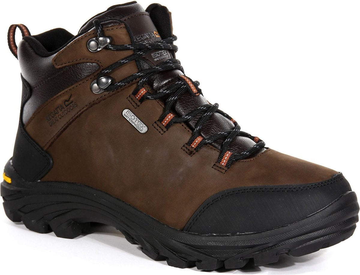 Regatta Burrel Leather Wandelschoenen Mannen - Bruin - Maat 46
