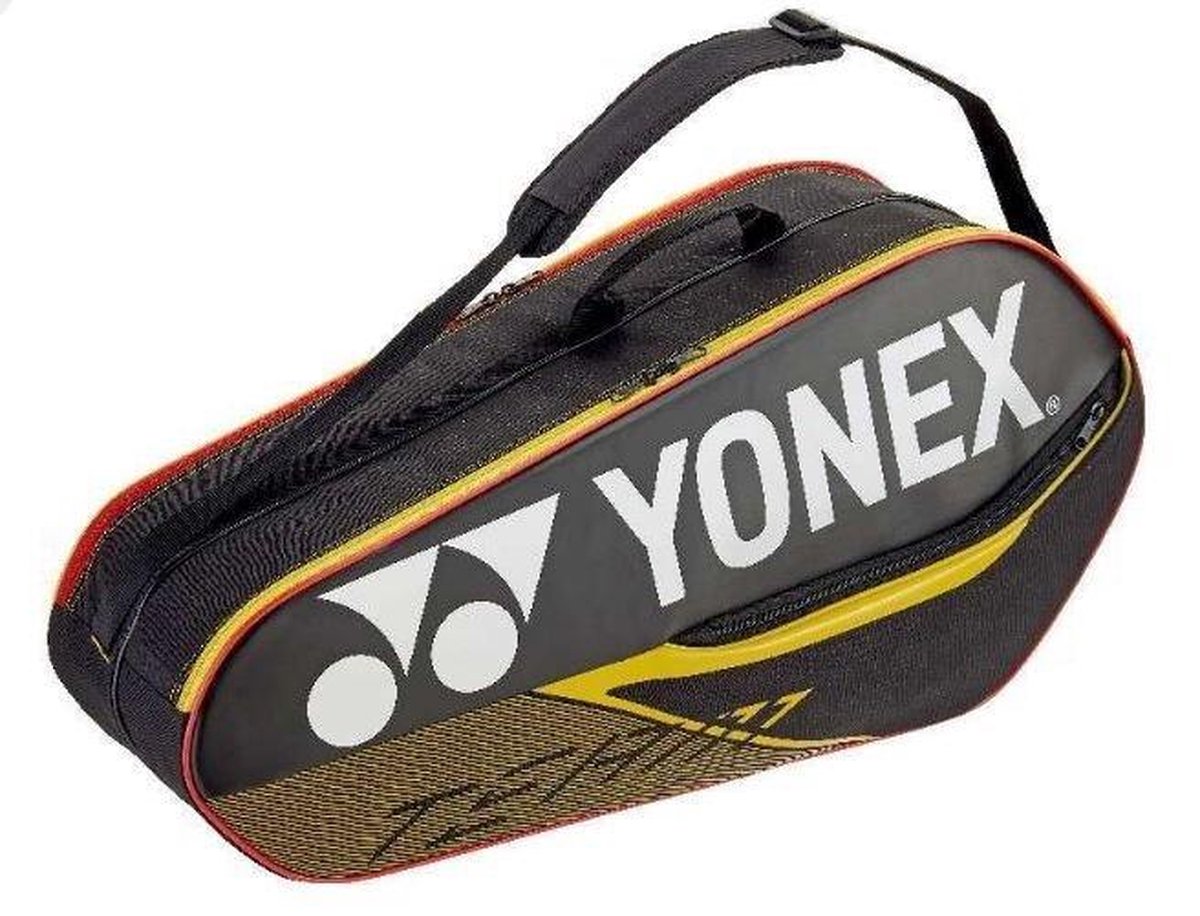 Yonex Badmintontas Team Bag 6r Zwart/geel