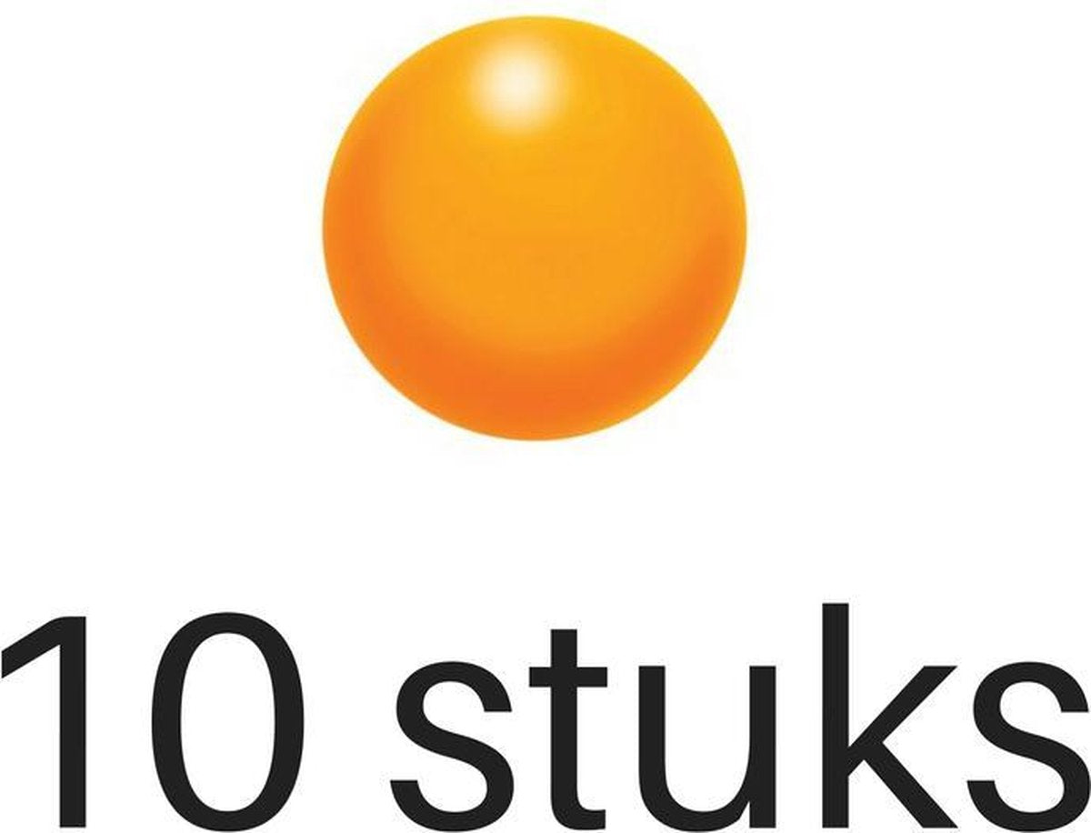 10 stuks stressbal om hand