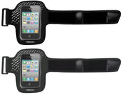 Avento Sportarmband Smartphone - Amy - Zwart/Fluorroze