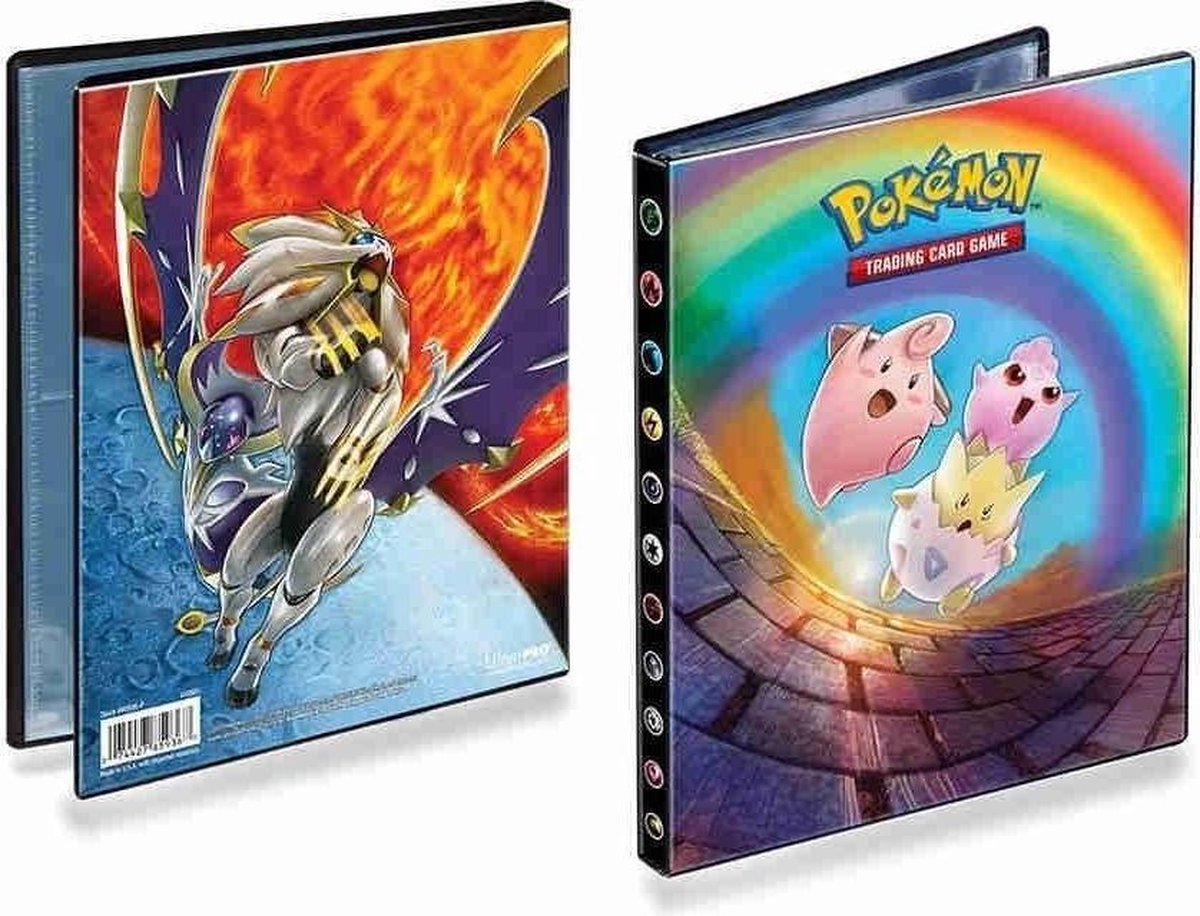 PORTFOLIO POK Sun & Moon Cosmic Eclipse 4-Pocket