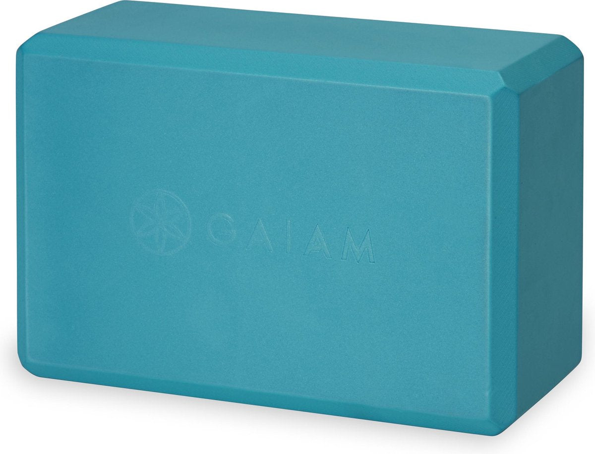 Gaiam - Yogablok - Blauw