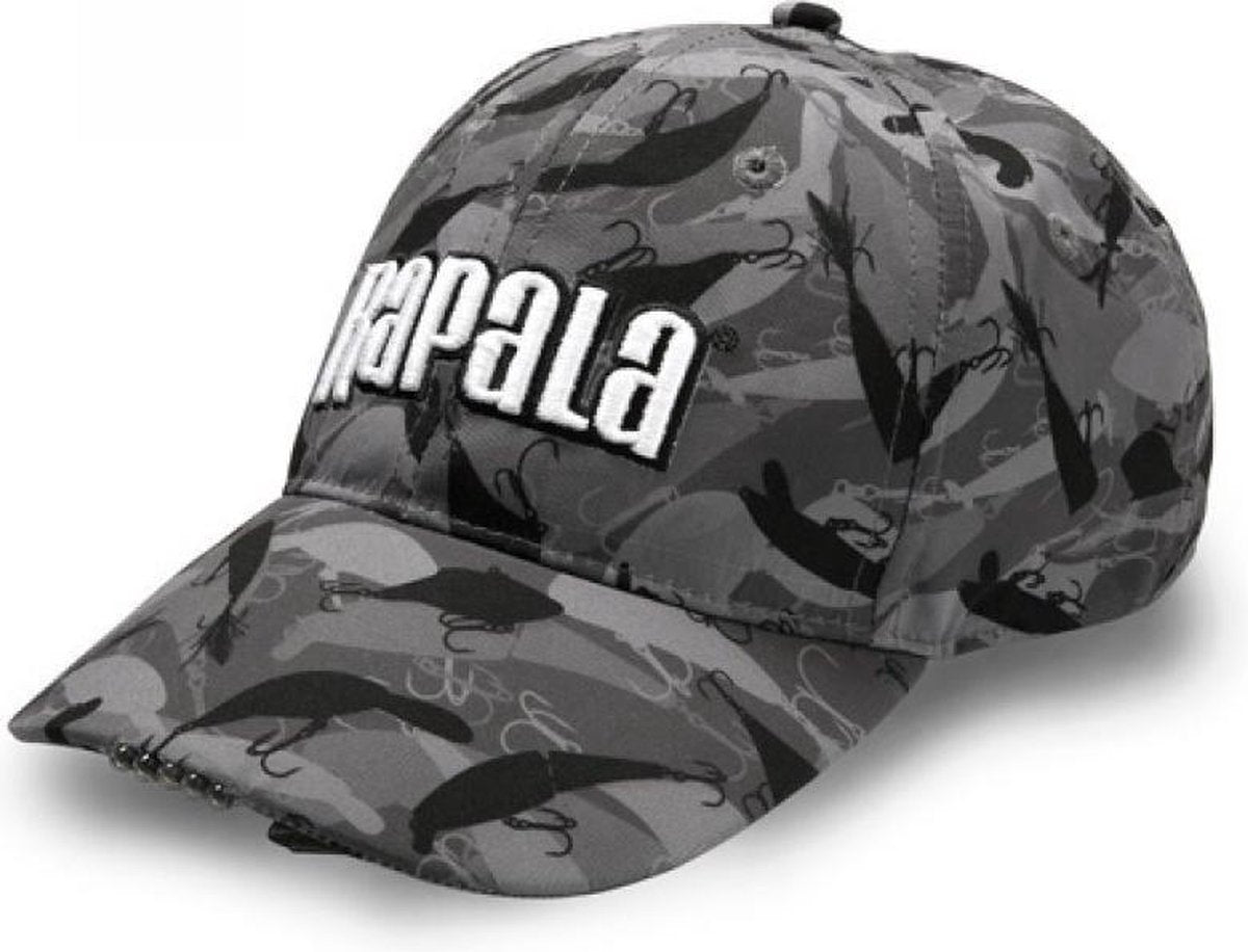 CASQUETTE RAPALA A LED CAMOU