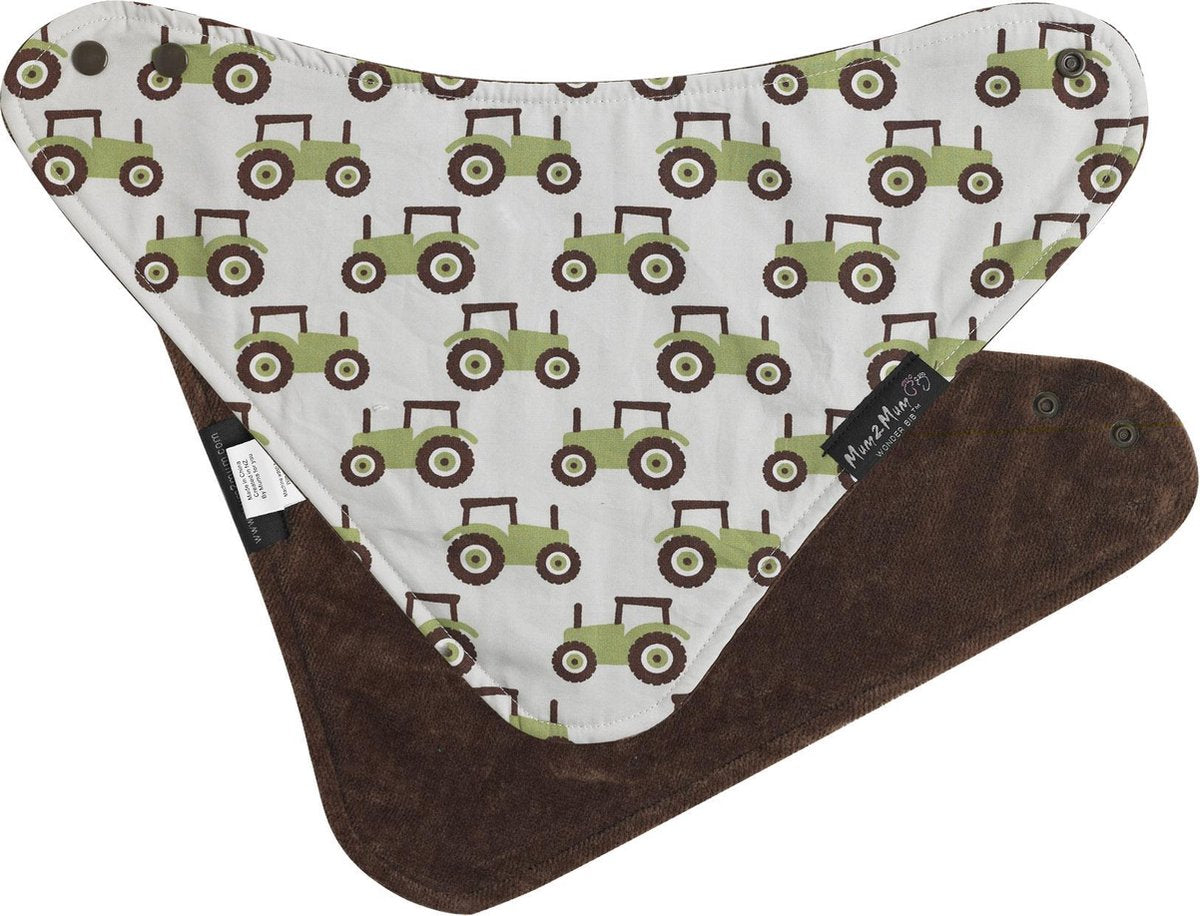 Mum2Mum - Fashion Bandana Wonderslab Katoen - Tractors