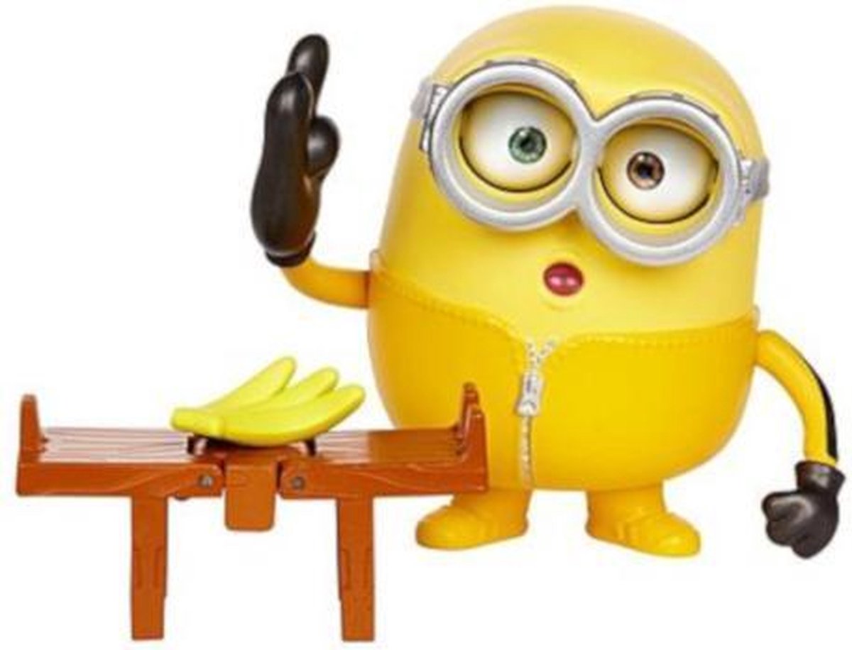 Illumination Speelfiguur Minions Bob Junior 10 Cm Geel