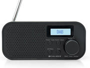 Caliber HPG318DAB - Portable DAB+ radio met alarm en ingebouwde accu - Zwart