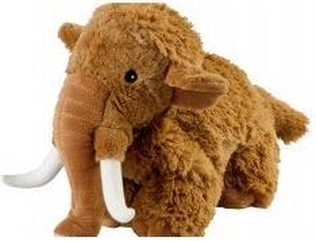 Warmteknuffel Mammoet 26 Cm Bruin