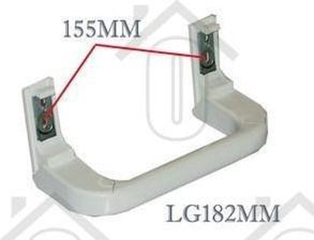 Miele Deurgreep Handgreep wit 18cm breed K3114S