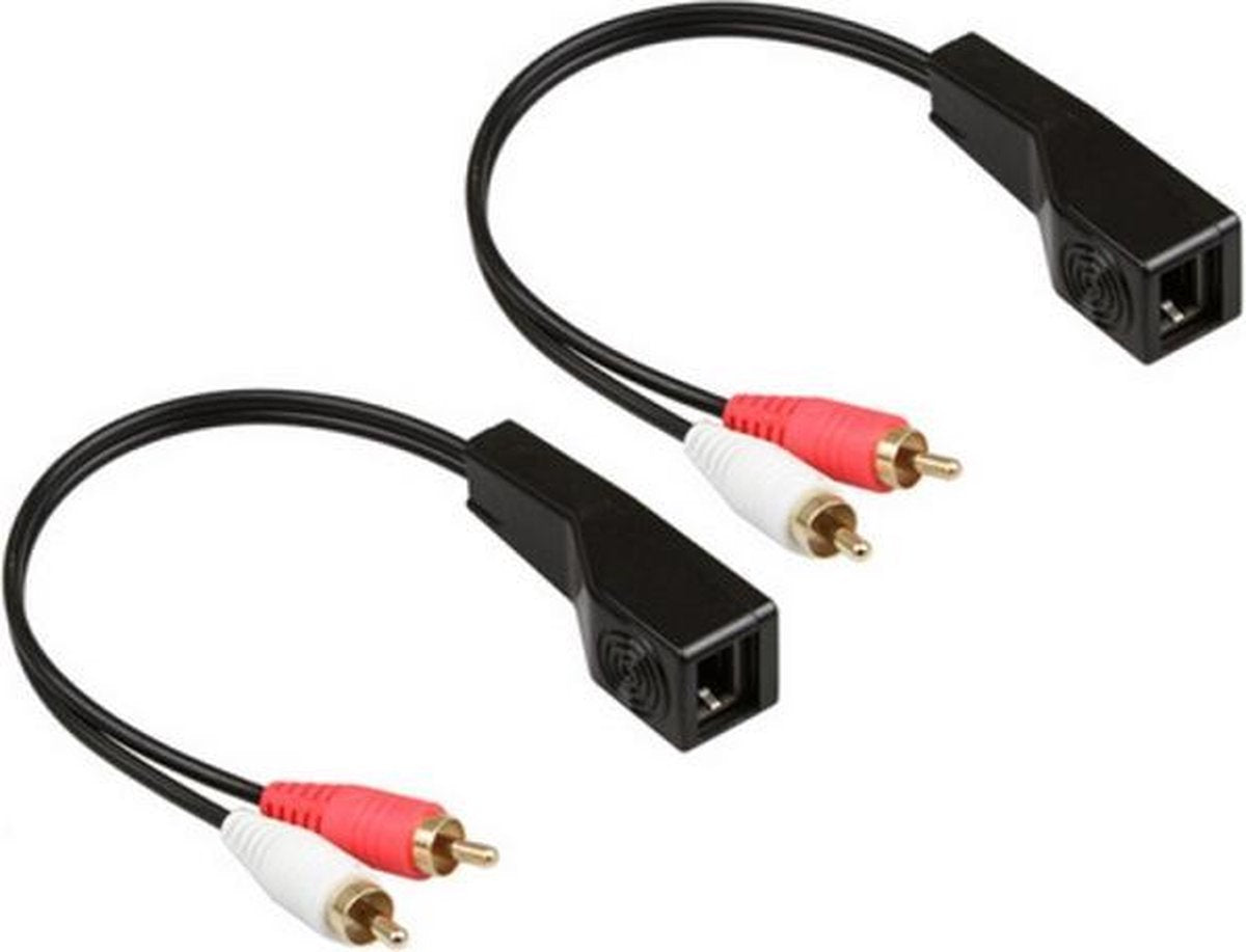 Coretek Tulp stereo audio over ethernet extender set