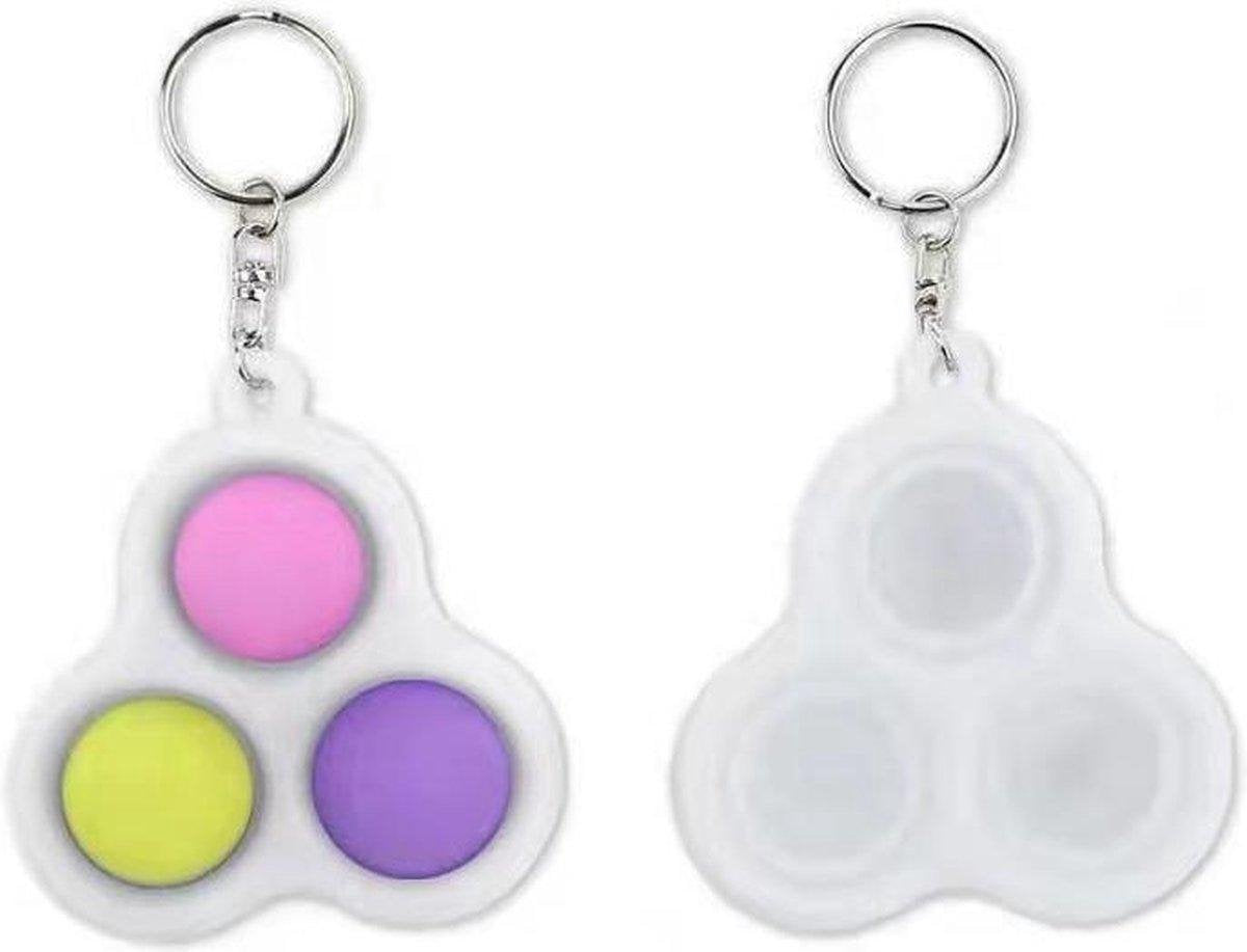 Simple Dimple - Fidget toy - gezien op Tiktok - Pop it fidget toy - 3 kleuren
