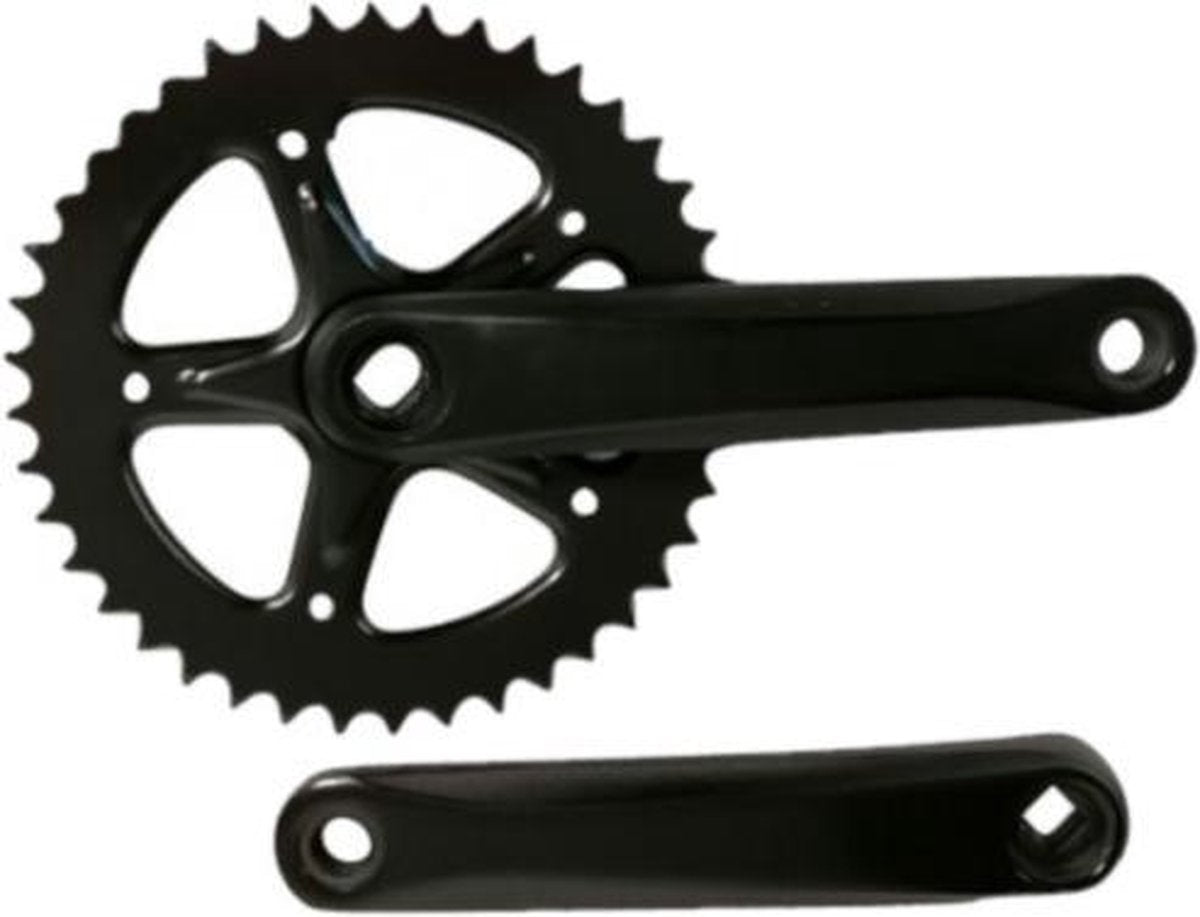 Hzb Crankset 42t 170 Mm Aluminium Zwart