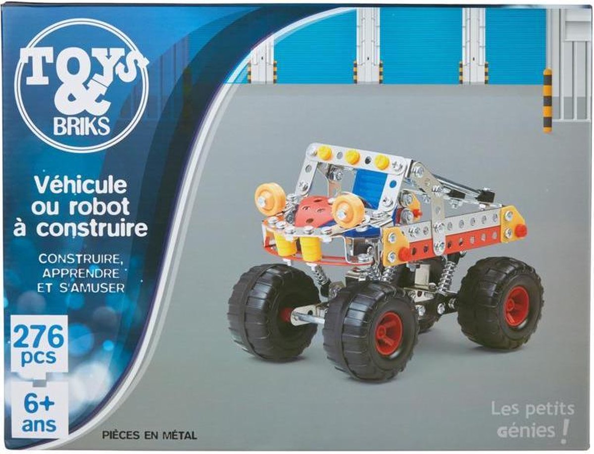 Constructiespel Robot En Suv