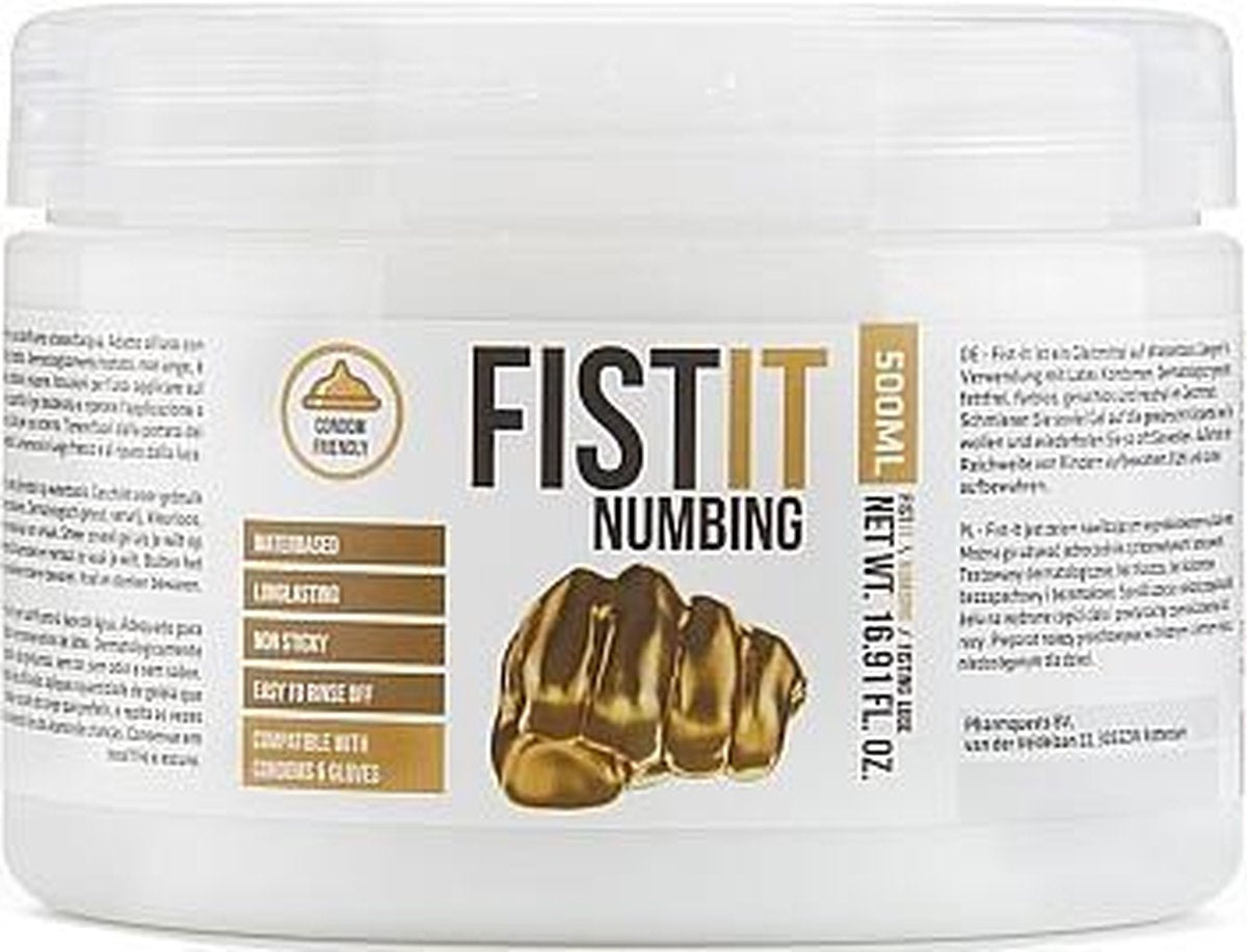 Fist-it Numbing - Verdovende Anaalcrème - 500 ml