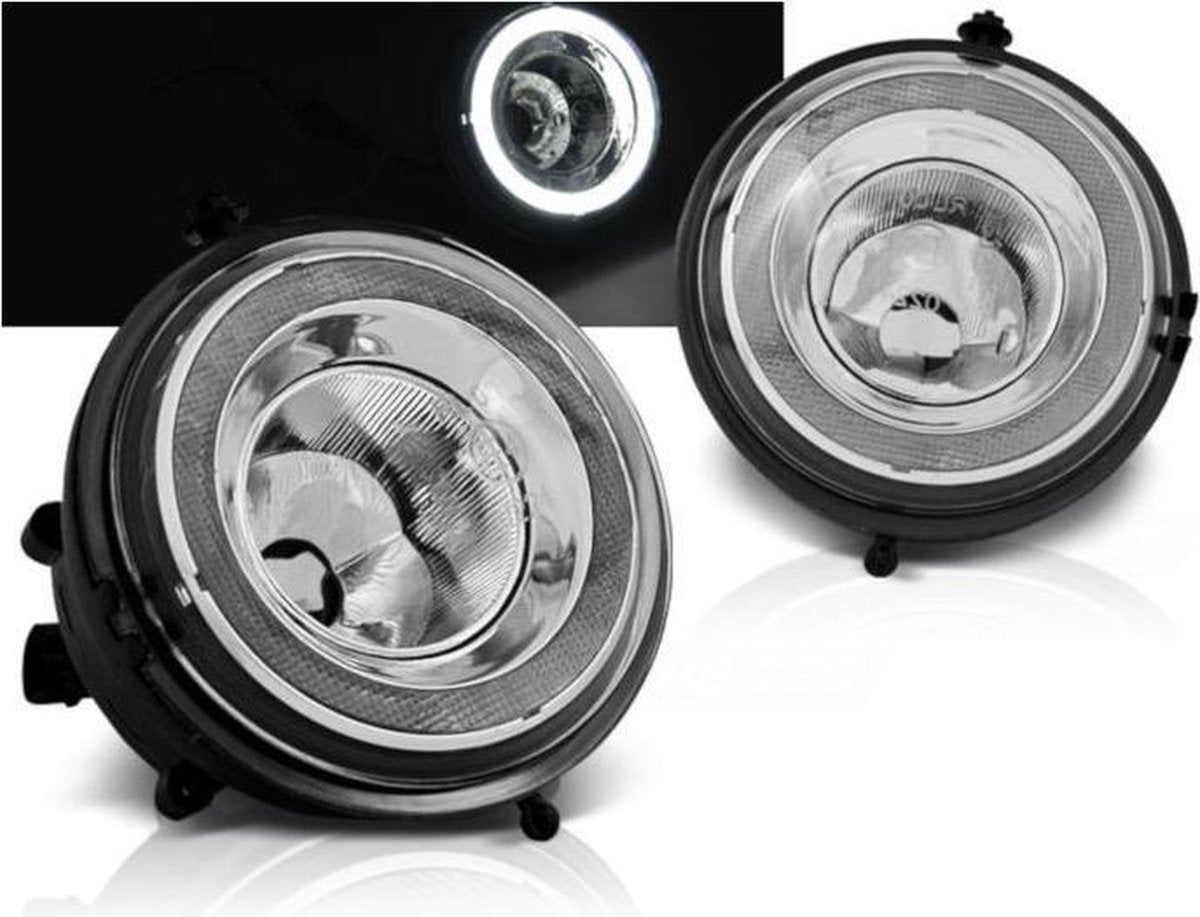 LED Angel Eyes Mistlicht units geschikt voor BMW Mini Cooper