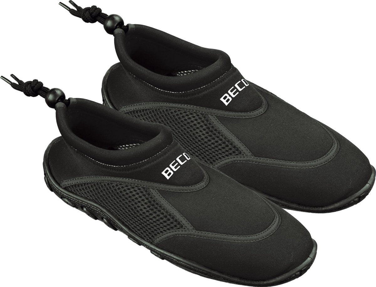 BECO Neopreen surf- en zwemschoen - zwart - maat 43