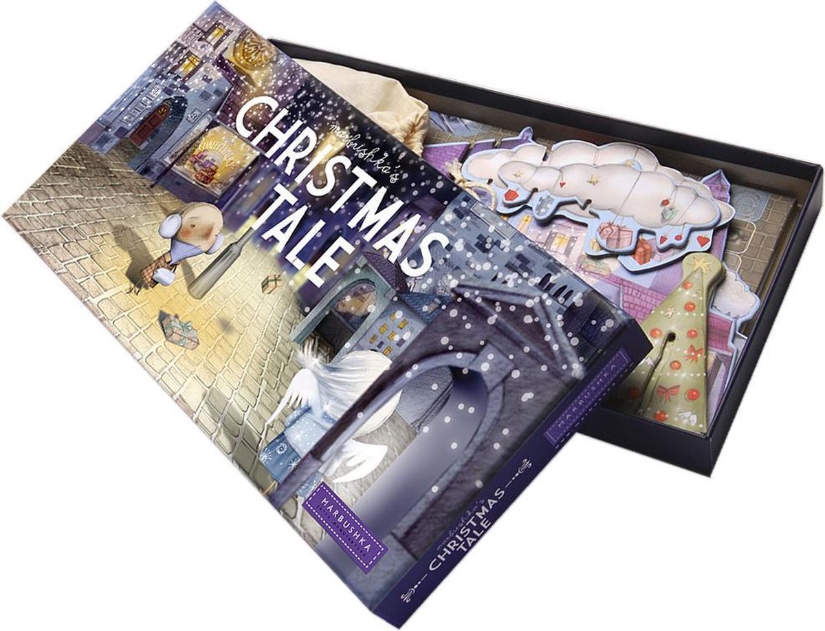 Ecologisch bordspel - [Marbushka] - Kerst verhaal - kinder en familie gezelschapsspel - Fairtrade
