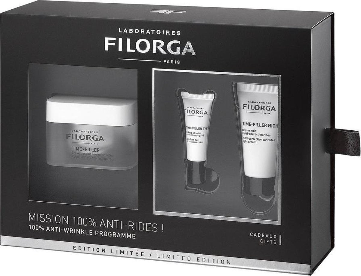 Time-filler Gift Set Time Filler Jar 50 Ml Time Filler Eyes Tube 4 Ml Time Filler Night Tube 15 Ml