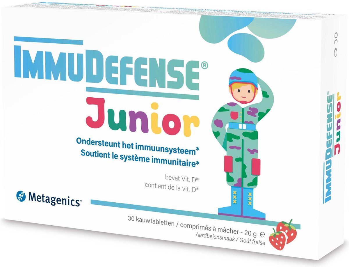 Metagenics ImmuDefense Junior 30 tabletten