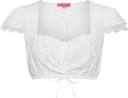 Krüger Madl klederdracht blouse Wit-34