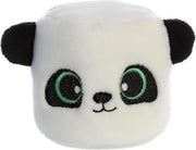 Aurora Mini-knuffel Yoohoo Beanbag 6 Cm Wit/zwart