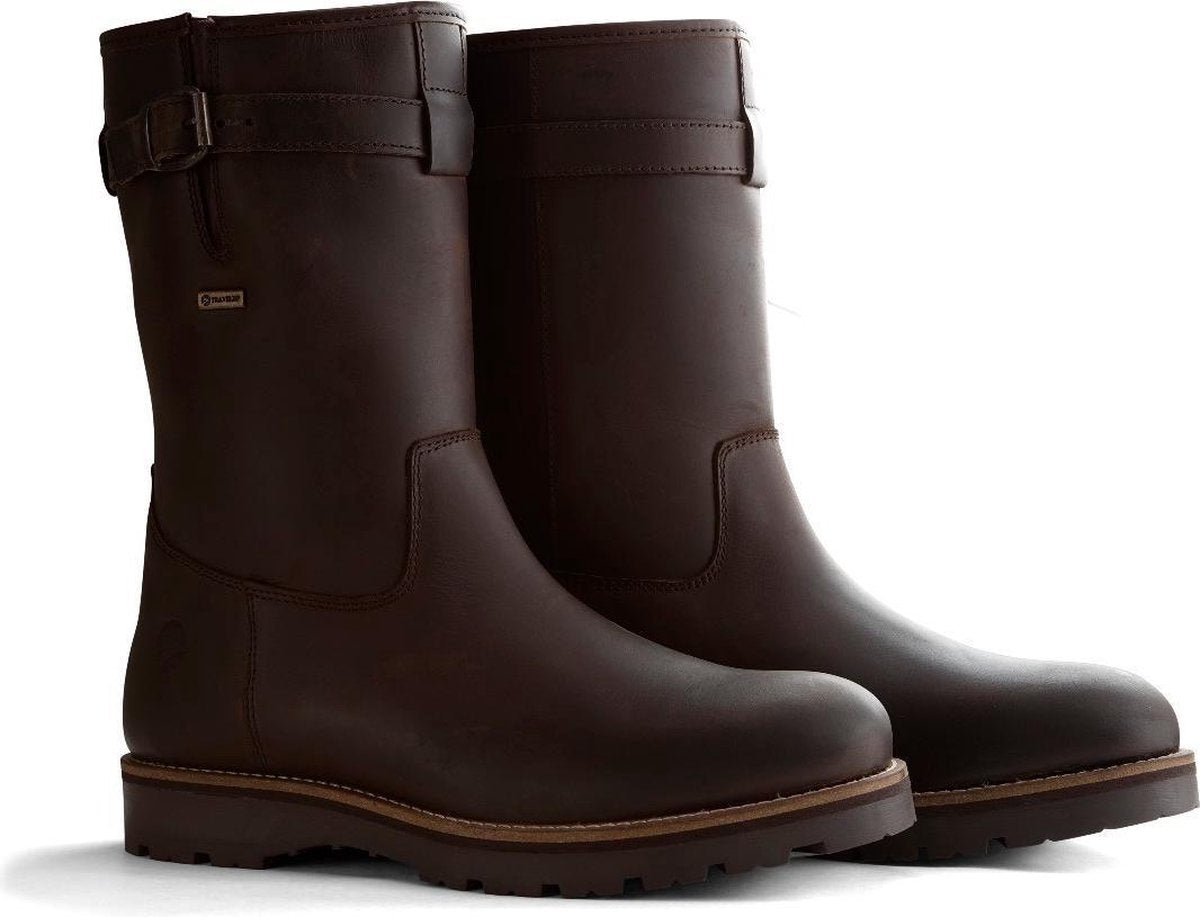 Travelin Fairbanks Outdoorlaarzen Mannen - Donkerbruin - Maat 45