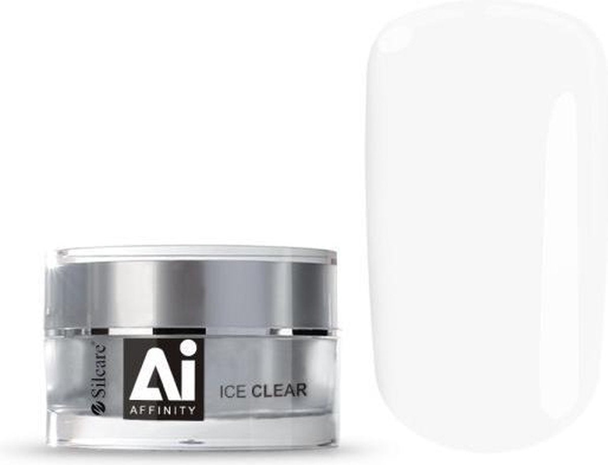 Silcare - Gel Affinity Medium-Band Uniphase Gel To The Claw Ice Clear 15G