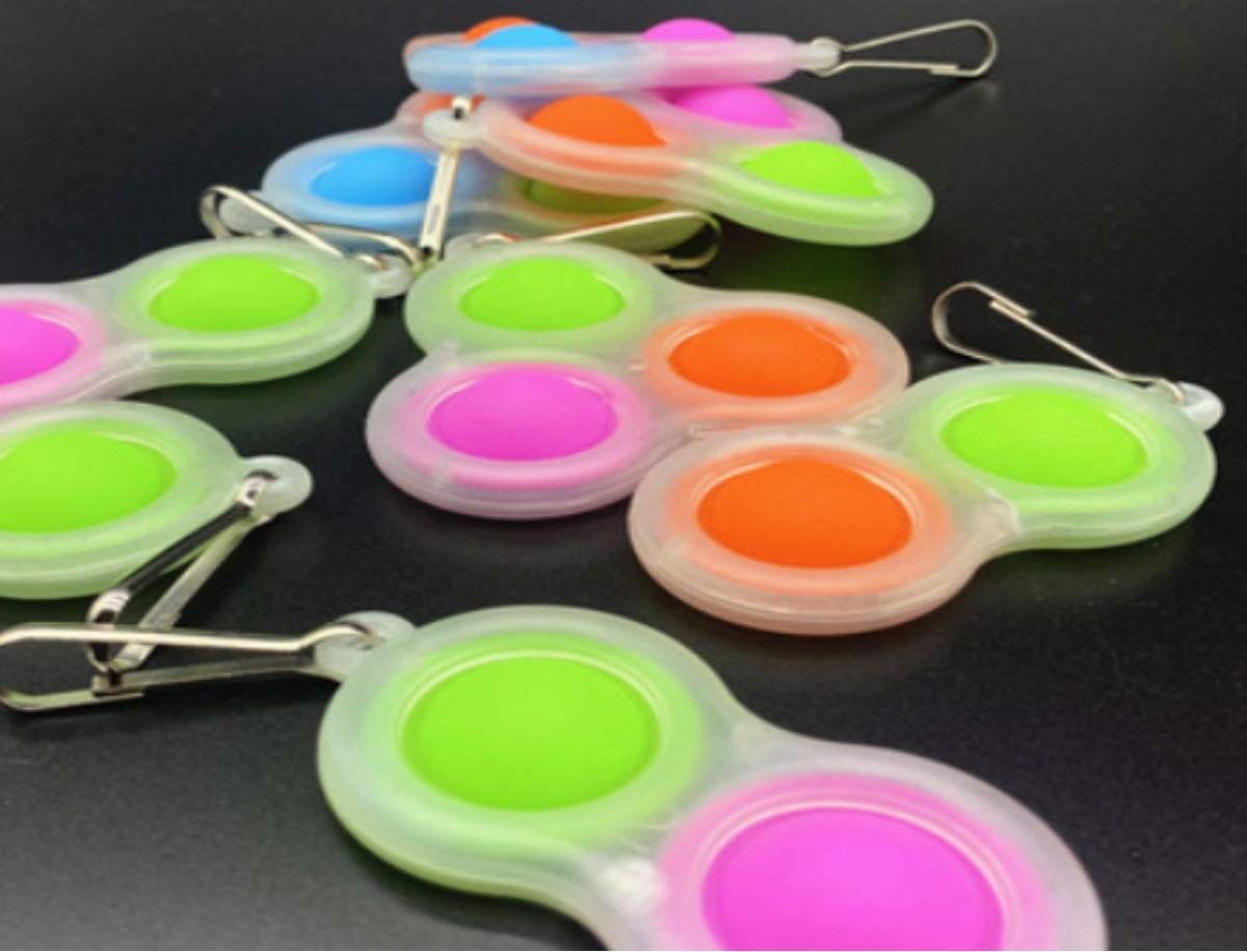 Simple Dimple 2 - Glow in the dark - Fidget toy - Bekend van TikTok