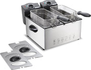 Dubbele friteuse - 2x3 liter