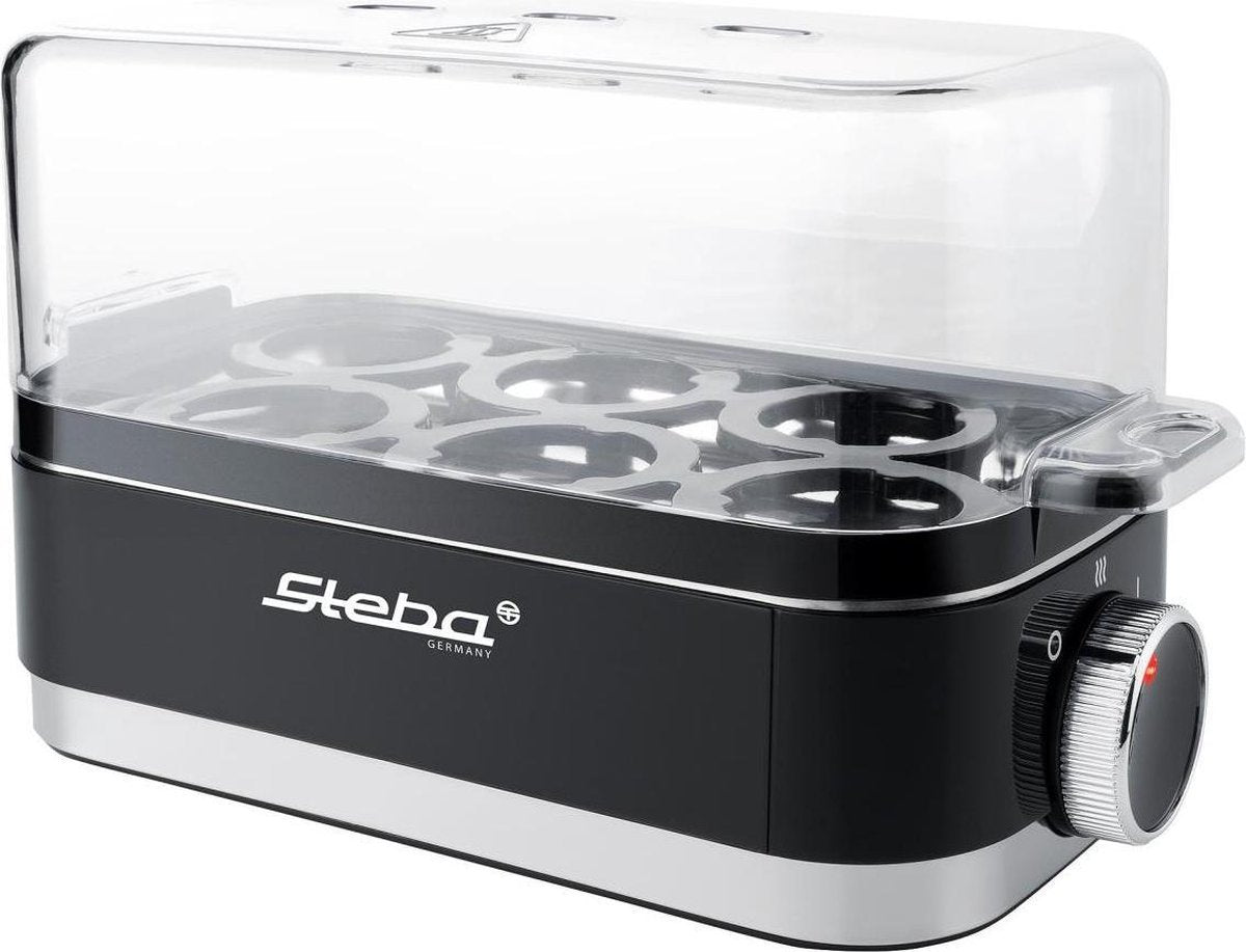 - Steba EK7 - Elektronische Eirerkoker - 6 eieren - RVS
