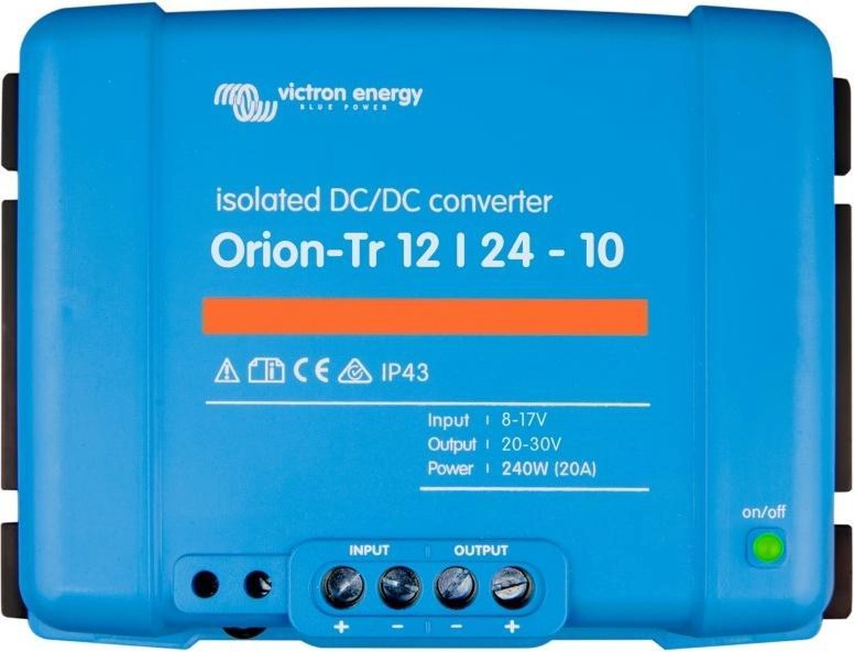 Victron Orion-Tr 12/24-10A (240W) Isolated DC-DC converter