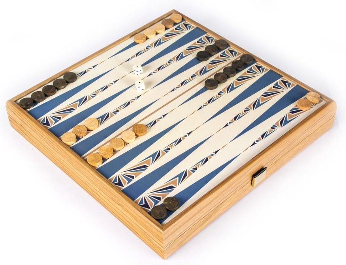 4 in 1 games Hyperluxe - Snakes Ladders Ludo Schaken Dammen - 34x34 cm Top Kwaliteit Klasse en Geweldig