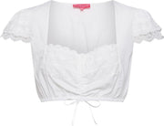 Krüger Madl klederdracht blouse Wit-40