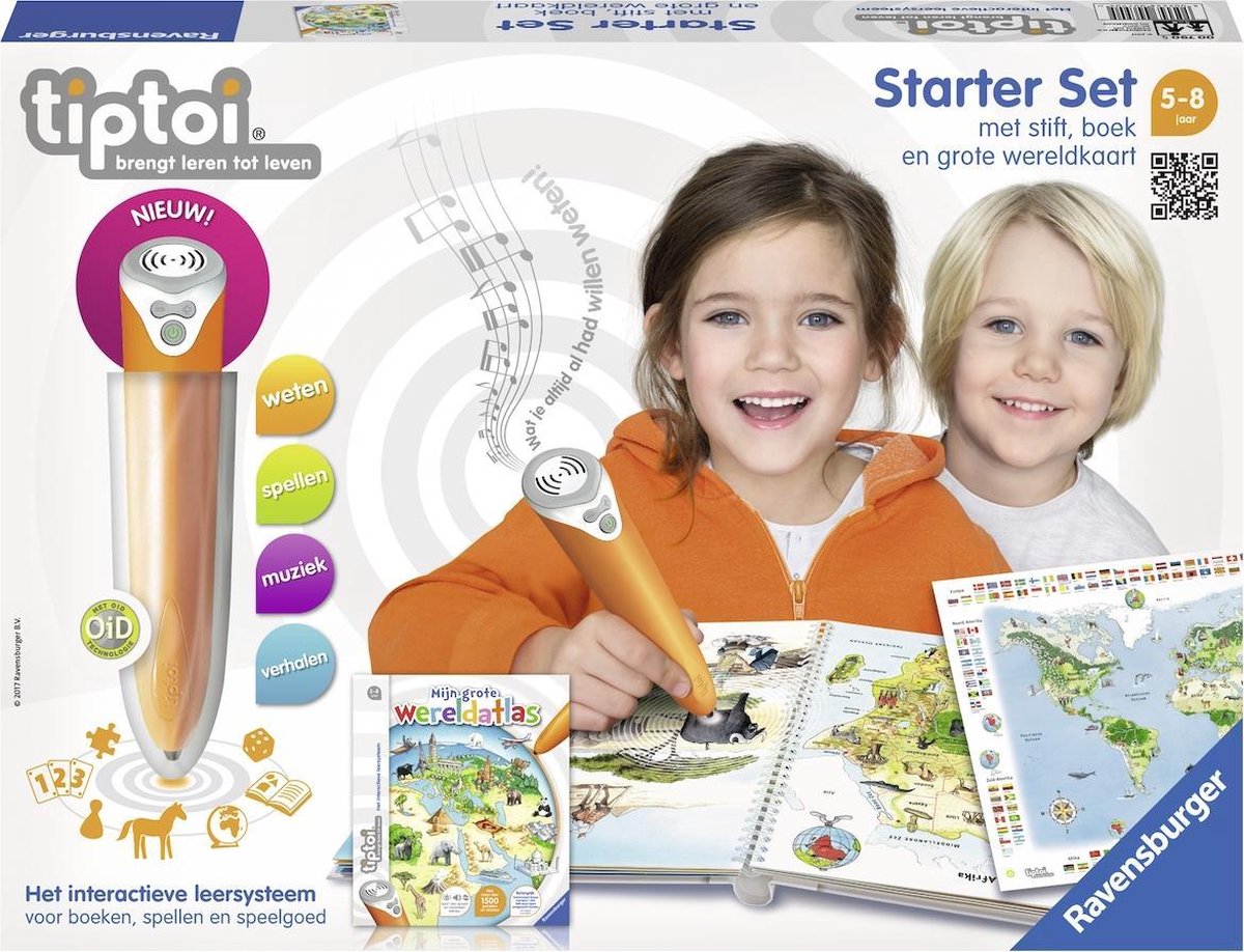Ravensburger tiptoi® Starter Set Wereldatlas