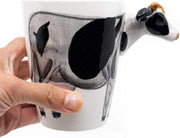 Beker Handgeschilderd Koe