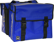 Willex Dubbele Fietstas Bisonyl - Blauw - 40L