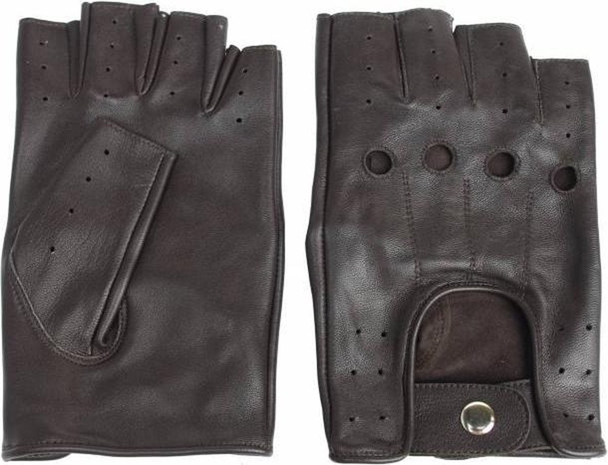 Swift driver vingerloze leren handschoenen