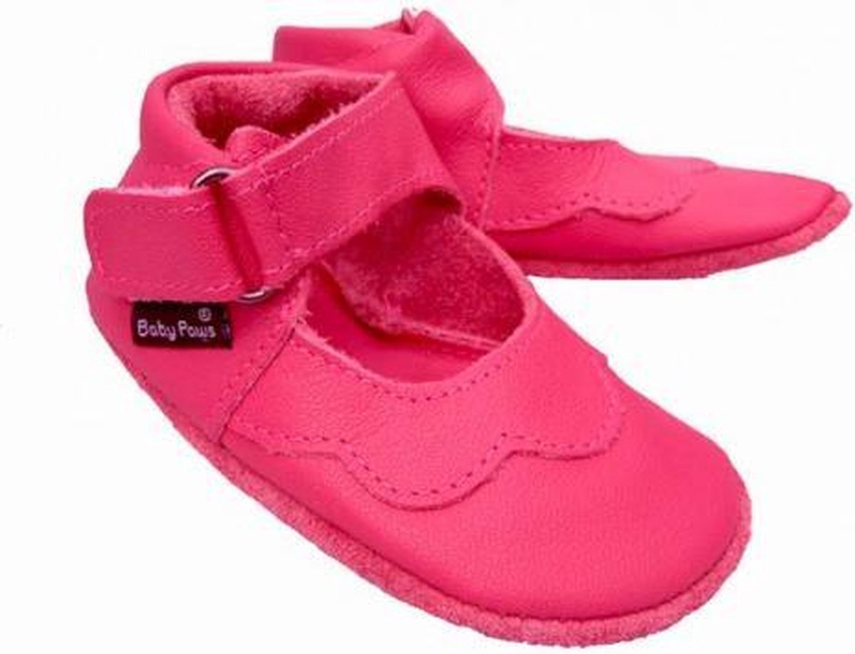 Baby Paws babyslofjes Cindy Fuchsia maat 6 = ( 14