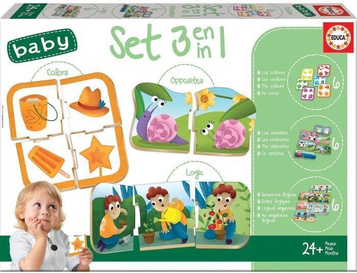 EDUCA baby set 3 in 1