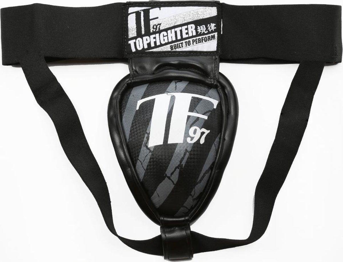 Topfighter Kruisbescherming Stealth Zwart Small / Medium