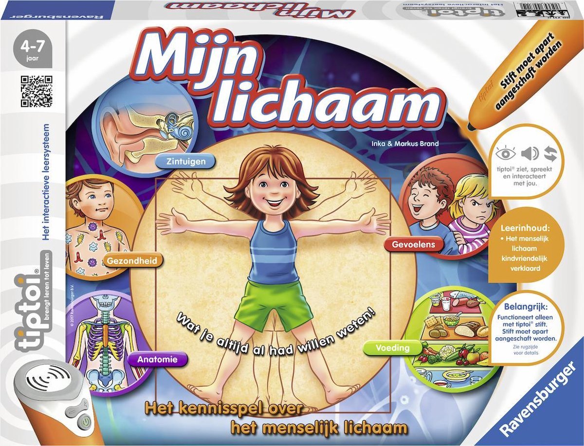 Ravensburger tiptoi® spel Mijn lichaam