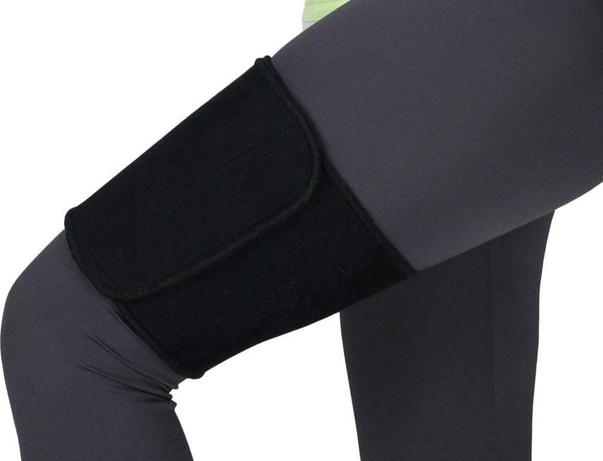 OBBOmed - Bovenbeenbandage - met stevig klittenband - in diverse maten - maat S - MB 6800S
