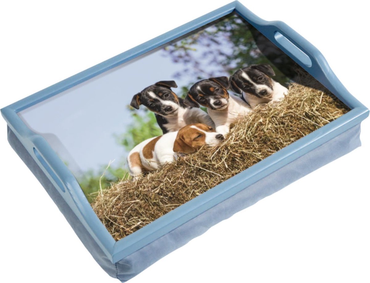 Aidapt schootdienblad met print - puppy's