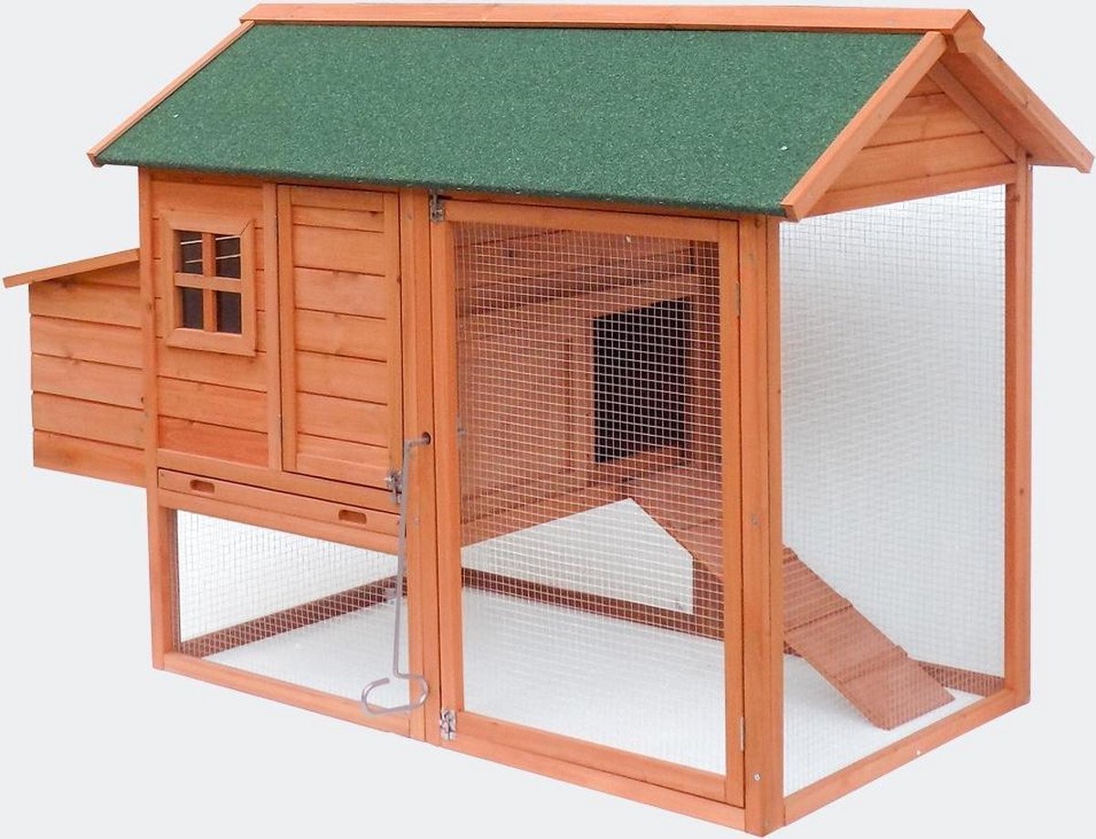 WorldPet Kippenhok / Konijnenhok 171 x 80 x 110 cm
