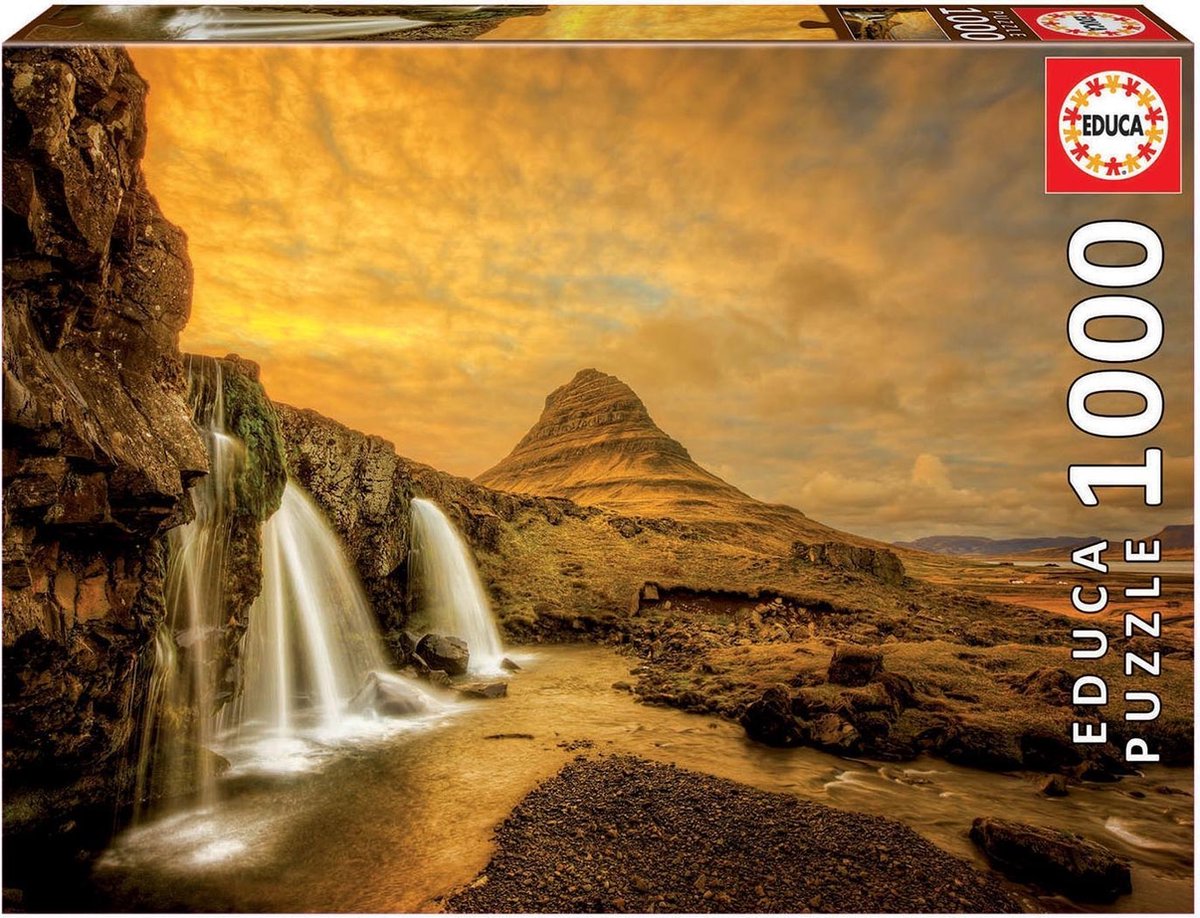 Educa - Puzzle 1000 - Kirkjufellsfoss Waterfall
