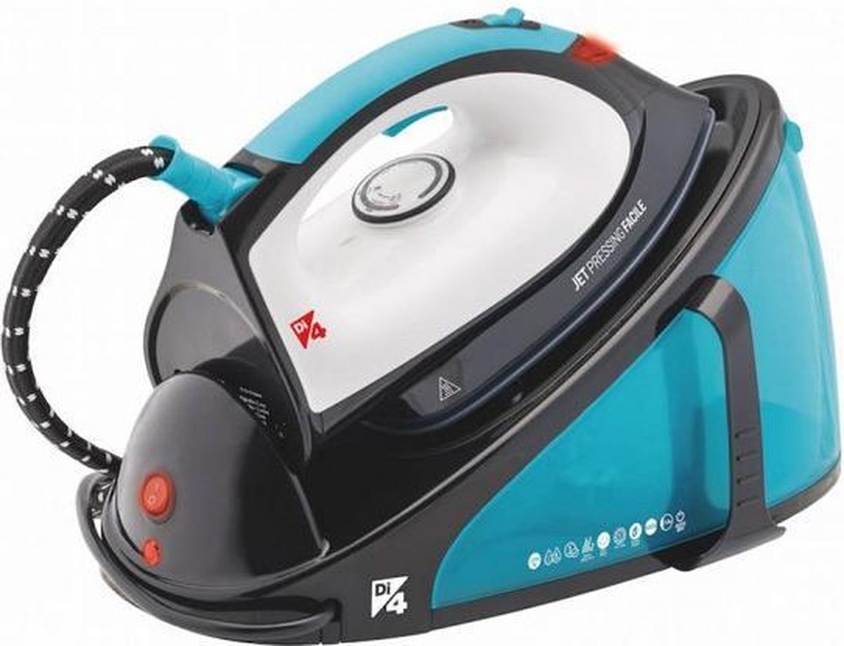 Steam Iron Di4 Jet Pressing 1.6 L 120 G / Min 2200w Blue Black