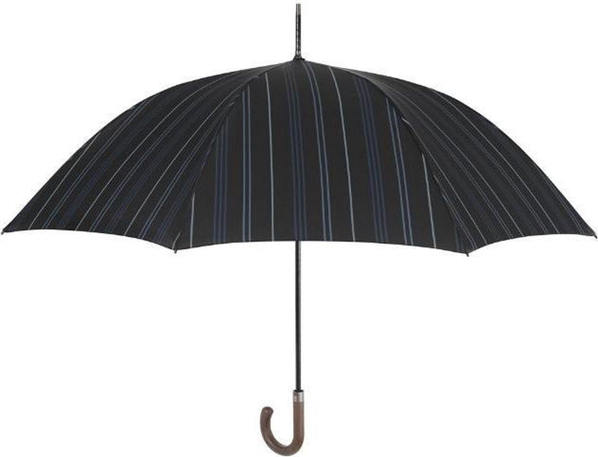 Perletti Golfparaplu Automatisch 69 X 120 Cm Zwart/blauw