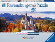 Puzzle 1000 element?w Panorama Zamek w Bawarii