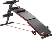 Fitnessbank - Fitnessbank verstelbaar - Halterbank - Buikspierbank - Fitness - 142 x 47 x 66 cm