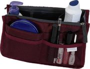 Bag in Bag Tas Organizer 11 vakken en ritssluiting - Wijnrood