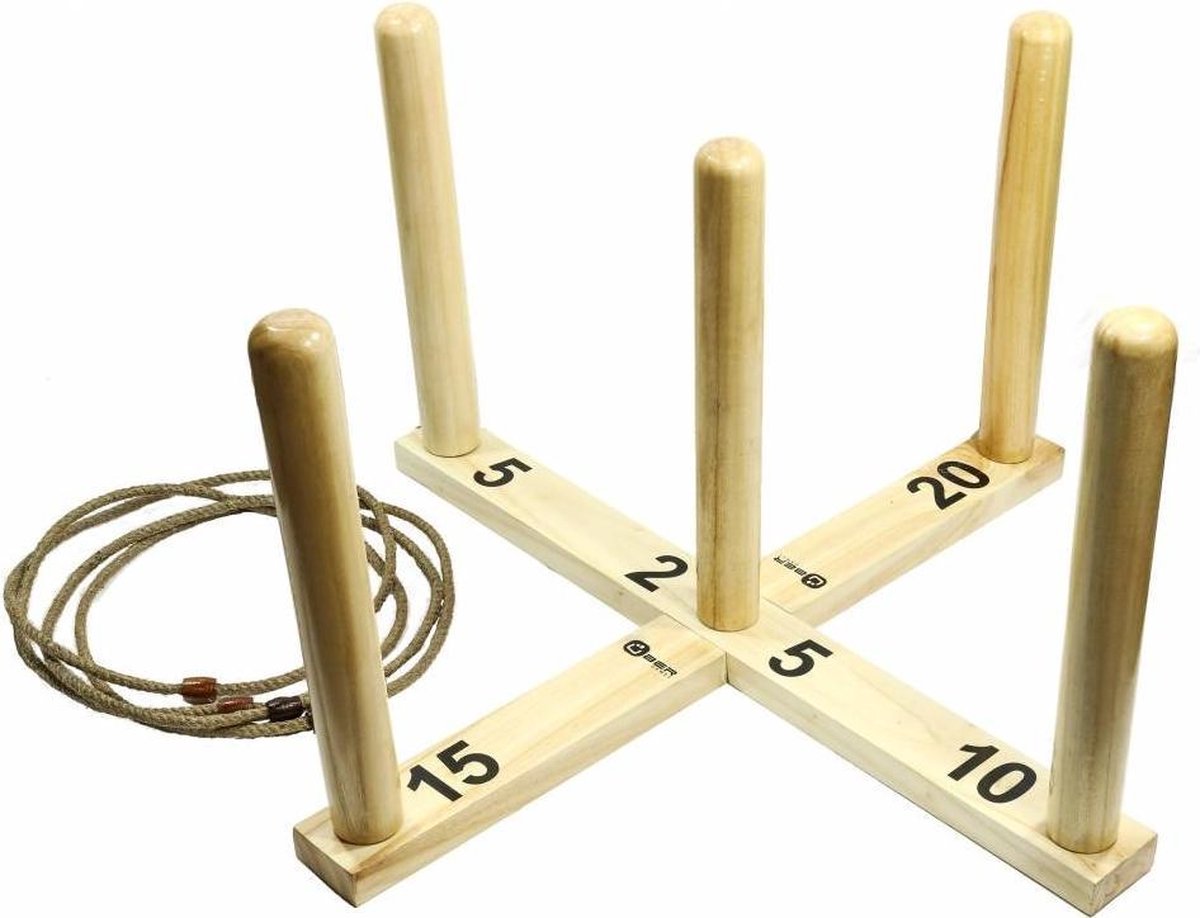 Giga 100x100 cm bij 51 cm Grote Ringwerpen spel